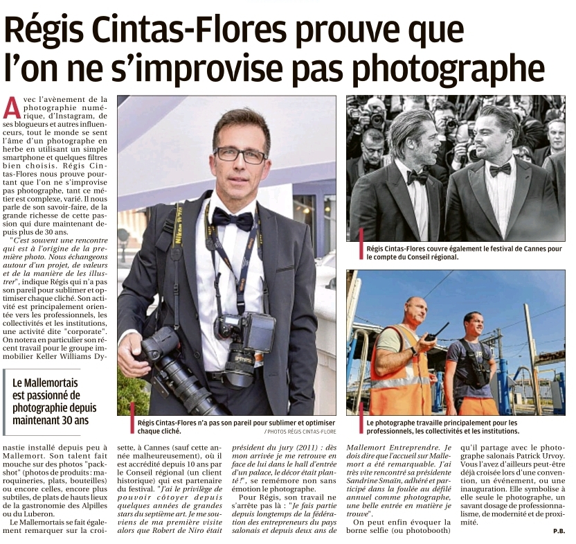 Philippe BEAL-article-presse-Photo A.Van der Stegen-R.Cintas-Flores
