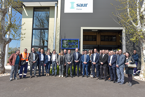 Inauguration locaux SAUR à Salon de Provence