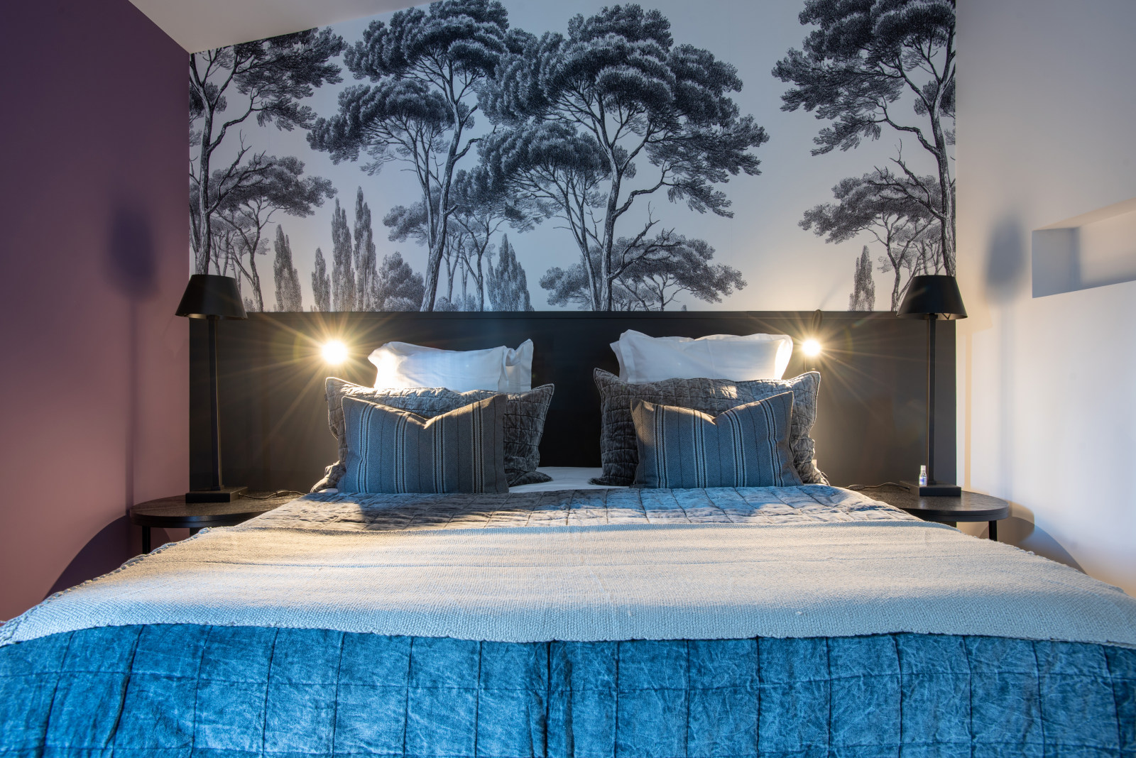 Photographie de chambre, Domaine La Pierre Blanche, Eygalières.